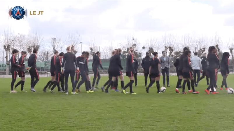 Les images du PSG ce lundi : sélections et Féminines