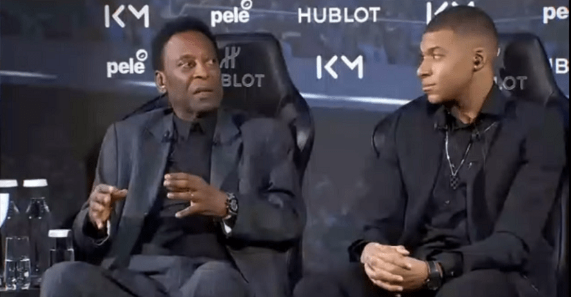 Kylian Mbappé revient sur sa rencontre avec Pelé "On se sent tout petit."