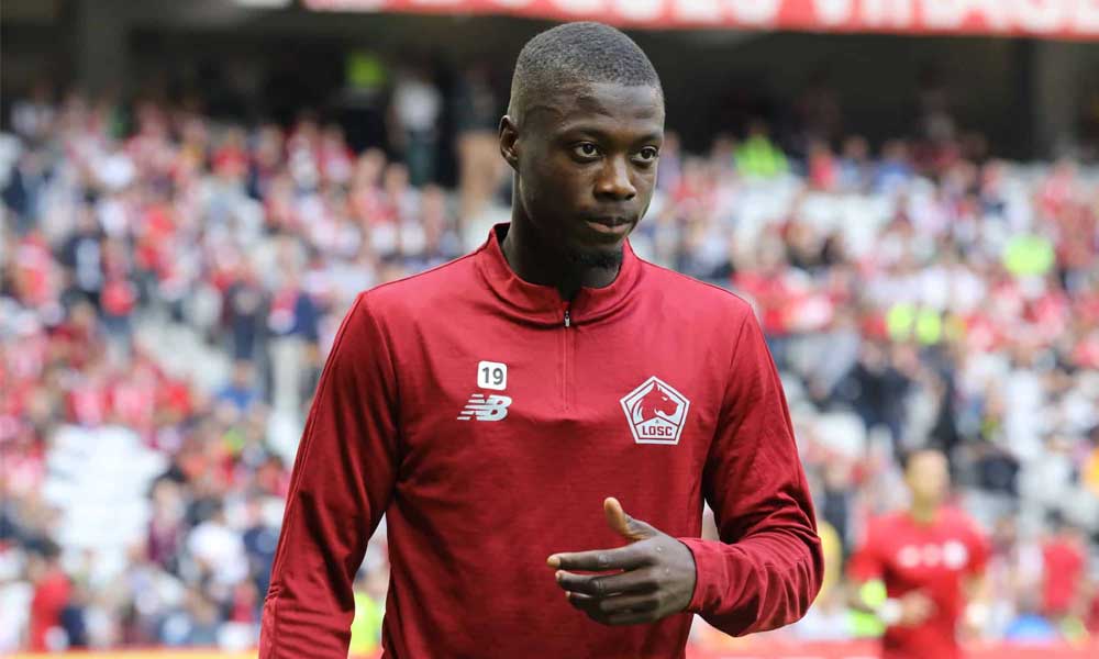 Mercato - L'agent de Nicolas Pépé répond au rumeurs concernant l'attaquant lillois