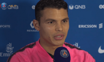 Lille/PSG - Thiago Silva "C'est presque une finale. Ça va être un match magnifique à jouer"