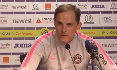 Toulouse/PSG - Tuchel "Il pourrait y avoir plusieurs raisons de se relâcher, mais personne ne le fait"