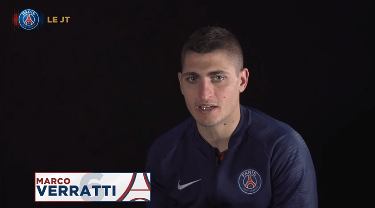 Verratti évoque le fait de marquer avec le PSG et le souvenir qu'il aura de son passage