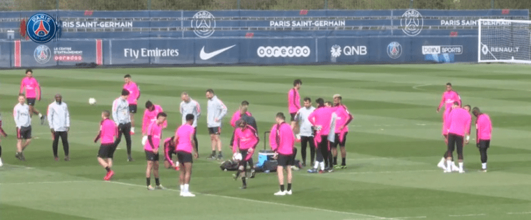 PSG/Nantes - Di Maria, Draxler et Dani Alves présents à l'entraînement collectif ce mardi