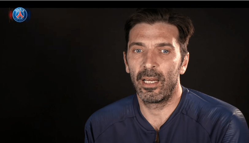 Buffon "C'est un plaisir d'être venu ici et je suis heureux d'avoir fait ce choix"