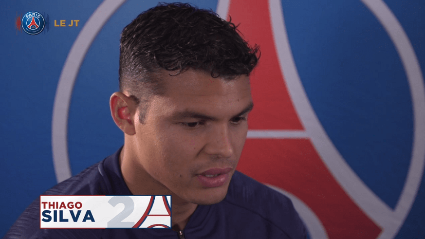 Thiago Silva "On le sait que c'est difficile, même si beaucoup dans la presse pensent que c'est facile."