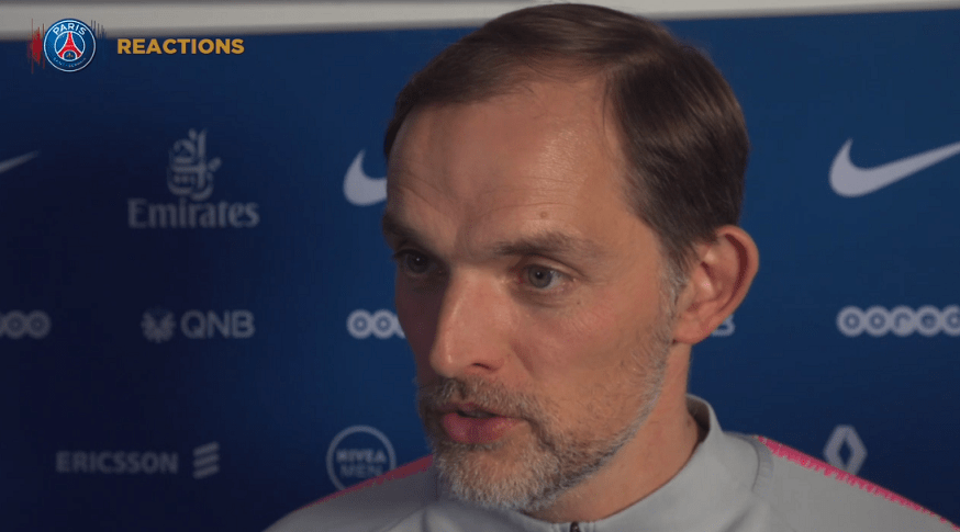 Tuchel "Il ne suffit pas d'entrer sur le terrain avec le maillot du Paris Saint-Germain pour gagner"