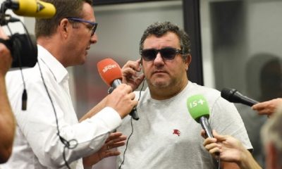 Mercato - Raiola évoque une "Fake News" autour de sa présence à Paris