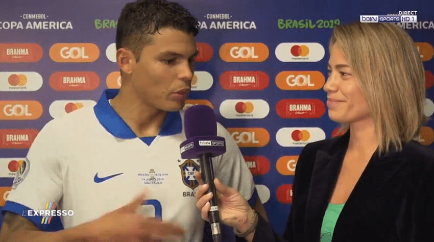 Thiago Silva "Je suis content pour Leonardo...on doit beaucoup parler"