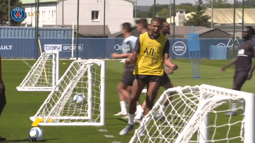 Les images du PSG ce mercredi : entraînement, équipe gagnante, Marquinhos a un fils et Pauleta