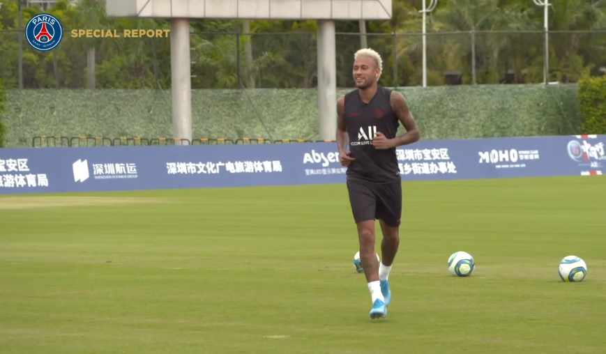 Les images du PSG : Match nul contre l'Inter Milan et entraînement pour Neymar et Kimpembe