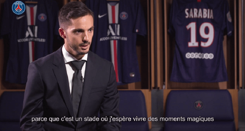 Les images du PSG ce vendredi : Premiers mots de Sarabia, travail et quelques annonces