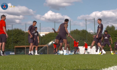 Les images du PSG ce mardi : famille, entraînement et message de Neymar