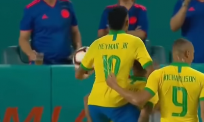 Neymar buteur et passeur lors du match nul du Brésil contre la Colombie