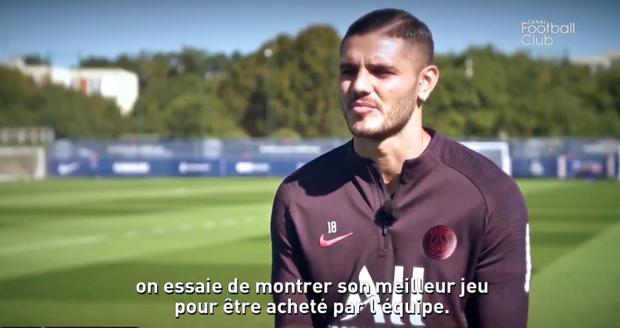 Icardi s'exprime sur son choix de venir au PSG, son accueil et son envie pour l'avenir