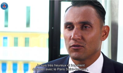 Navas "Je viens en toute humilité, mais également un grand désir de travailler et d’aider mes coéquipiers"