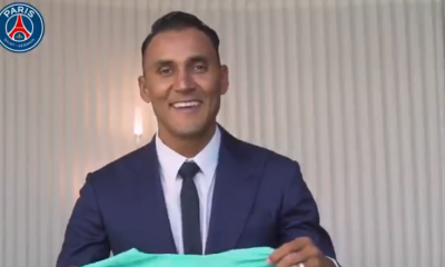 Keylor Navas "Je ferai tout pour aider le PSG...Et j’essaierai aussi de gagner le cœur des supporters parisiens"