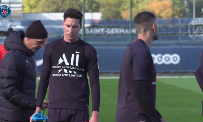 Draxler, Kehrer et Dagba étaient à l'entraînement avec le groupe ce jeudi, pas Mbappé