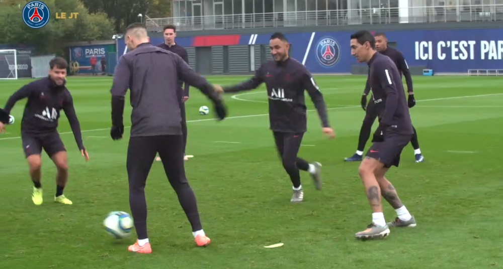 Les images du PSG ce mercredi : entraînement et prolongation de Verratti