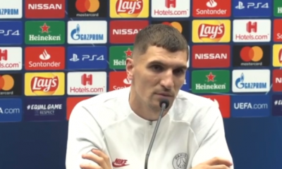 Bruges/PSG - Meunier en conf : son avis sur le club belge, Thiago Silva et Di Maria