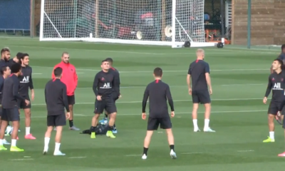 Nice/PSG - Mbappé, Cavani, Dagba et Draxler bien présents à l'entraînement ce jeudi