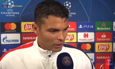 Bruges/PSG - Thiago Silva raconte sa passe pour Di Maria et félicite l'équipe