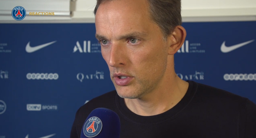 PSG/Angers - Tuchel revient sur la titularisation et la performance de Sarabia