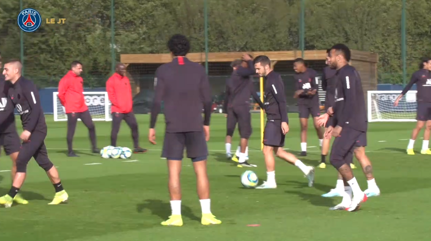 Les images du PSG ce vendredi : entraînement, conférence de presse, zapping et sélections