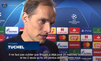 PSG/Bruges - Tuchel "Il y a de la fatigue, on perd des ballons. Je n’ai cependant pas d’inquiétude sur la mentalité et la qualité de l’équipe"