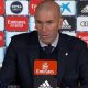 Real/PSG - Zidane noie le poisson: "Il n'y aura pas d'esprit de revanche mardi"