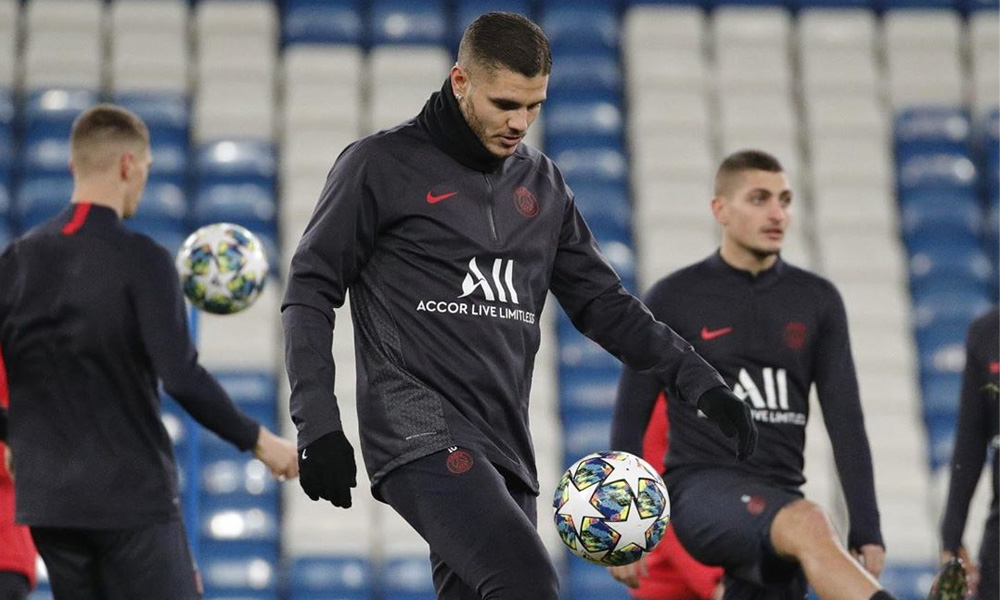 Les images du PSG ce lundi: Arrivée à Madrid, conférence de presse et entraînement