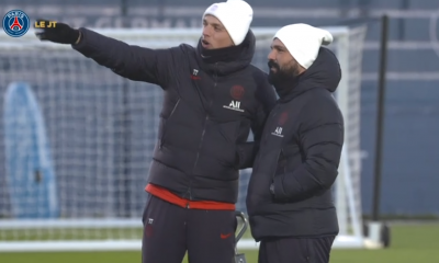 Les images du PSG ce lundi : célébrations et tirage des 8es de finale de la Ligue des Champions