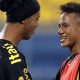 Ronaldinho "Je veux voir Neymar heureux peu importe où...J'aimerais le revoir avec Suarez avec Messi"