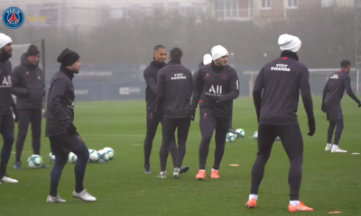 Les images du PSG ce vendredi : entraînement, conférence de presse et zappings