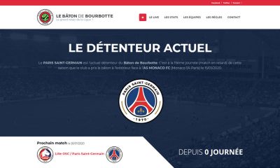 Le PSG de nouveau détenteur du "Bâton de Bourbotte"