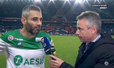 PSG/ASSE - Perrin: "Avec leur niveau ça fait beaucoup d'occasions"