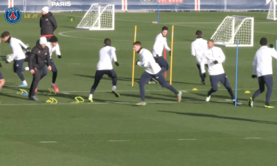 Un premier groupe de joueurs du PSG a repris l'entraînement ce jeudi matin