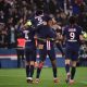 Célébration but Marquinhos PSG Bordeaux