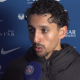 PSG/Dijon - Marquinhos satisfait du pressing et évoque les tests mis en place jusqu'à Dortmund