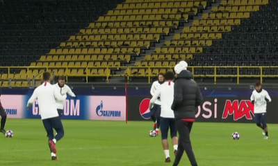 Les images du PSG ce lundi : voyage à Dortmund, entraînement et conférences de presse