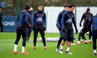 Les images du PSG ce mardi : entraînement et motivation avant de recevoir Dortmund