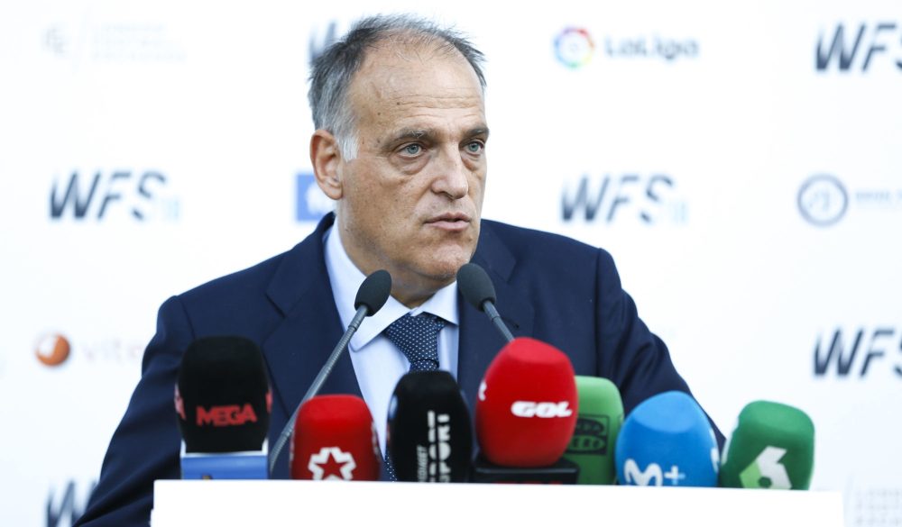 Tebas insiste avec le PSG, qui "fait beaucoup de mal au football européen."