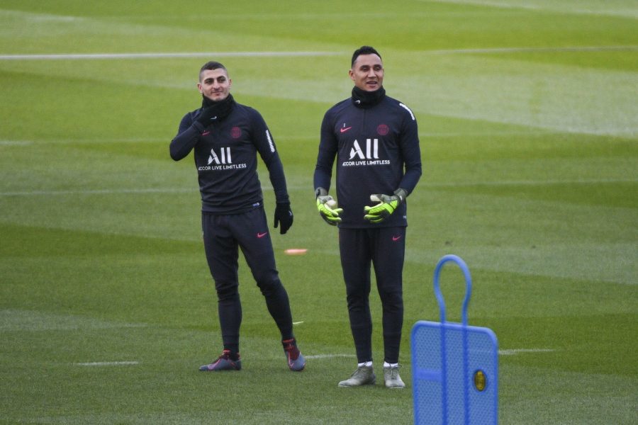 L'Equipe fait le point sur les blessures de Keylor Navas et Verratti