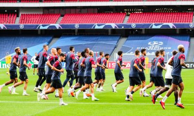 Les images du PSG ce mardi: Déplacement à Lisbonne, conférence de presse et entraînement