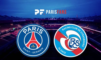 Paris Saint-Germain / RC Strasbourg Alsace - 2e journée de Ligue 1 Uber Eats