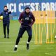 Mbappé training