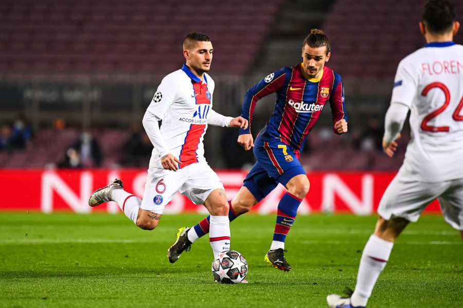 PSG/Barcelone - Verratti «va détenir les clés du jeu», selon Bitton