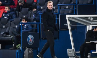 PSG/Barcelone - Koeman regrette "Nous méritions mieux, au moins de mener 2-1 à la pause"