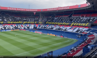 PSG/City - Le superbe tifo du Collectif Ultras Paris au Parc des Princes