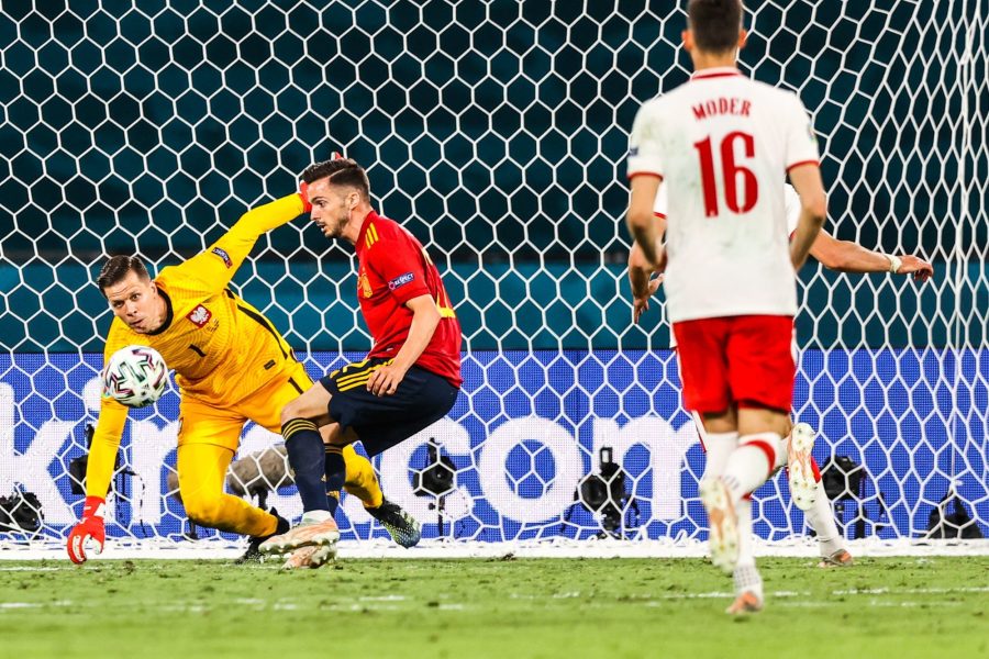 Sarabia a participé au match nul entre l'Espagne et la Pologne