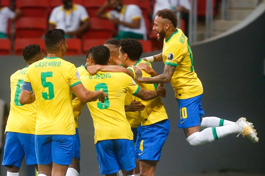 Brésil/Venezuela - Marquinhos et Neymar marquent lors de la victoire brésilienne